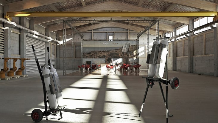 Visualisierung Messehalle 5