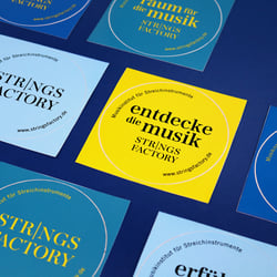 CI für die Strings Factory | Musikinstitut für Streichinstrumente
