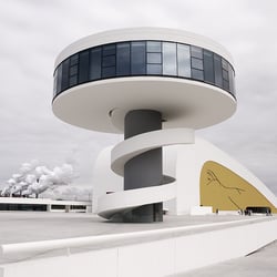Centro Niemeyer, Avilés, Spain