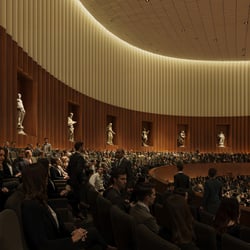 Innenvisualisierung: Konzertsaal