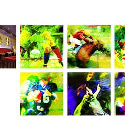 Sportbar Illustrationen