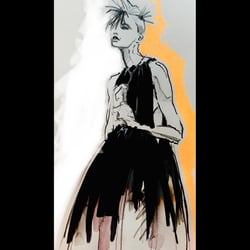 Modeillustration (Mixed Media)