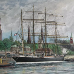 Heimkehr der Peking nach Hamburg