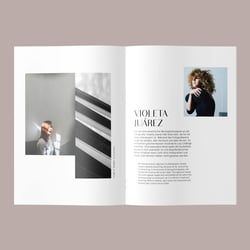 Design und Layout für das Kunstbooklet des Ameron Swiss Mountain Resorts in Davos