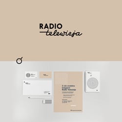Key visual for cafe in modernist style