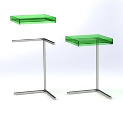2 coffeetable and tablett