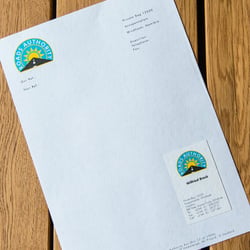 Logodesign, Briefkopf und Visitenkarte für ein Verkehrsamt in Namibia