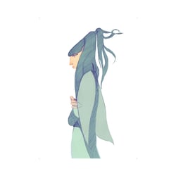 Lady in Blue