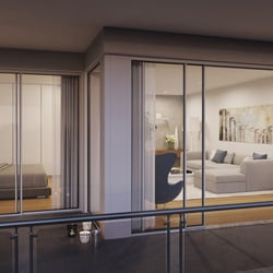 Wohnung Interieur 3D Visualisierung 1