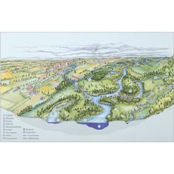 Illustration – Die Auenlandschaft