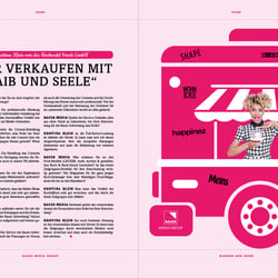 Konzept und Gestaltung Food-Segment
