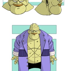 Characterdesign – Boss Maa’na – Comic