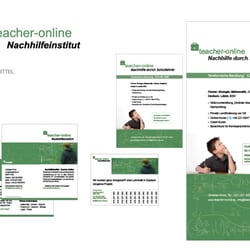Nachhilfeinstitut Teacher-Online, Werbemittel