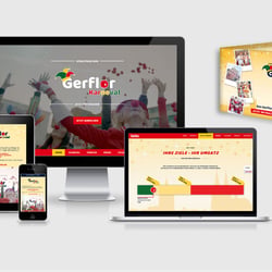Responsive Webdesign: Design CD: Website, Newsletter, …