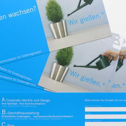 Flyer für Existenzgründer