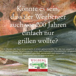 Werbung für ein „Heimat“-Lesebuch
