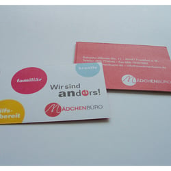 Visitenkarten – Mädchenbüro