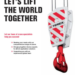 Print Projekte für Terex Germany GmbH