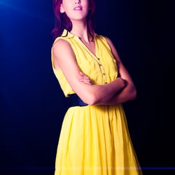 Portraitfotografie mit Lensflare