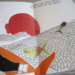Buchillustration: Mr. Fibber on a rainy day