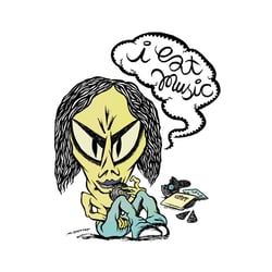 I eat Music, Illustration