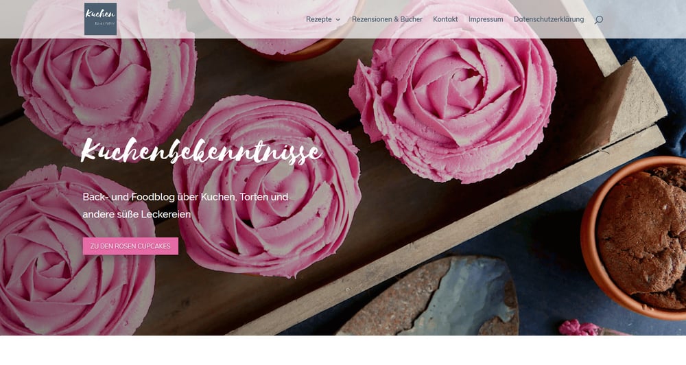 Kuchenbekenntnisse Header