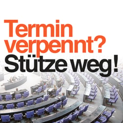 Stütze weg!