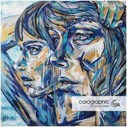Azzurra + Livia von carographic by Carolyn Mielke