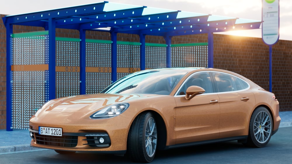 porsche c4d 07