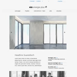 Website, siz Energie plus, Braunschweig