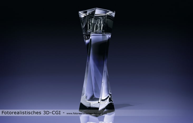 3D-CGI Chopard Flacon