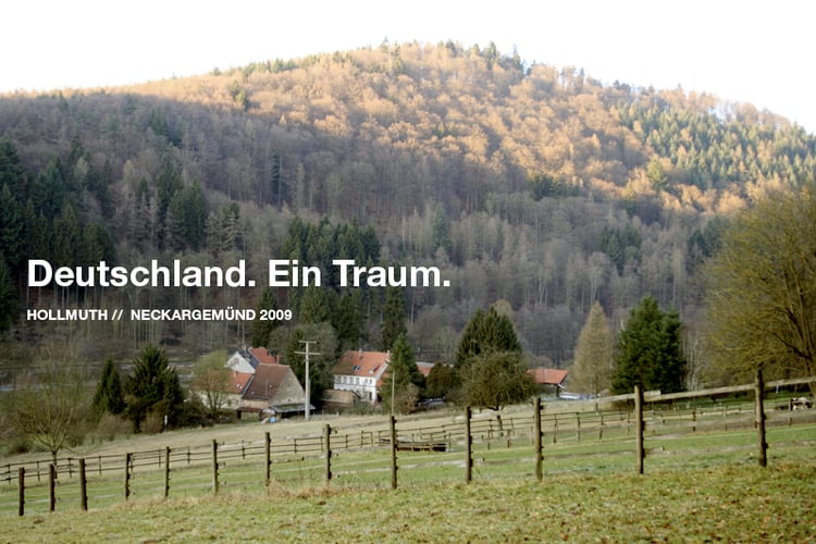 Deutschland. Ein Traum. Neckargemünd.