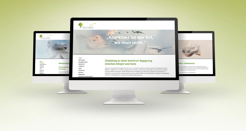 Maria Pajeken – Heilpraktikerin für Psychotherapie | Webdesign