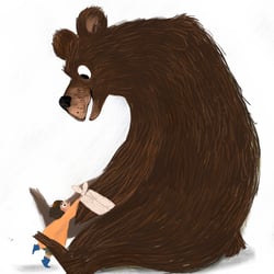 Illustration für Kinderbuch „Wenn’s sonst keiner macht“