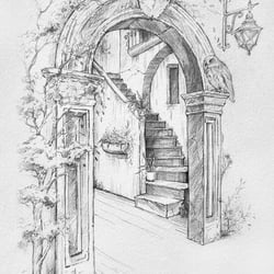 Bleistift Illustration