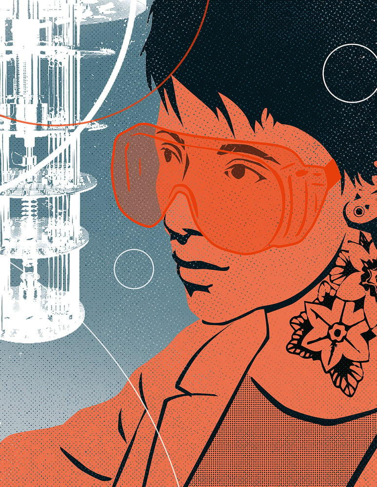 Illustrationsstil für das Online-Magazin MERTON