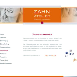 Navigation „Zahnschmuck“