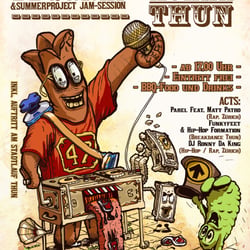 Flyer: BBQ und Rap 2011
