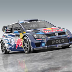 Technische Illustrationen zum Polo WRC