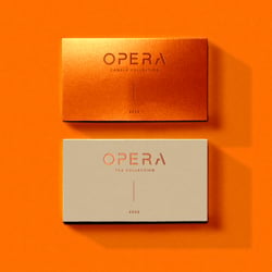 Geschenkverpackungs-Sets mit jeweils 2 Teesorten.