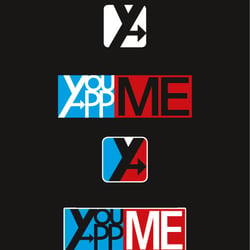 Logo-Entwürfe für „You-App-Me“ App