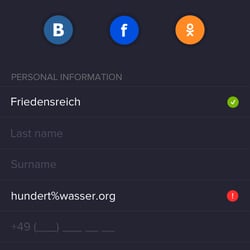 Car insurance mobile calculator for iPhone