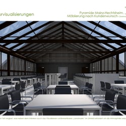 3D – Eventarchitektur – Pyramide Mainz Skylounge 2