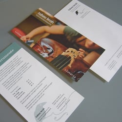 Tabea Krah Instrumentenbau: Folder und Flyer