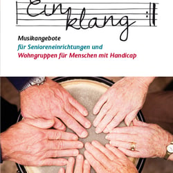 Flyer für musikalische Seniorenbetreuung