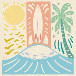 Minimal Surf Art Series