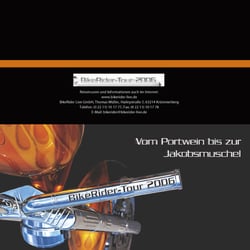 Reisefolder, Umschlag-Gestaltung