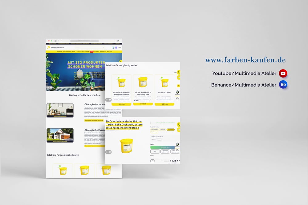 Farben Kaufen Web Design
