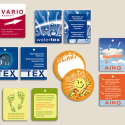 Hangtags für Kinderschuhmarke