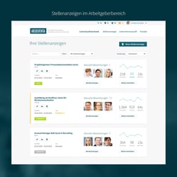 Absolventa Relaunch – Interner Arbeitgeber-Bereich